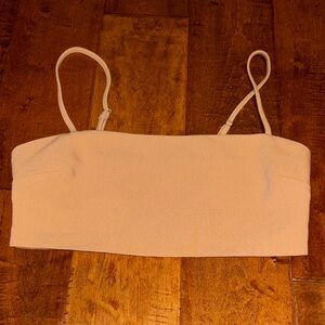 Abercrombie & Fitch Cream Crop Top